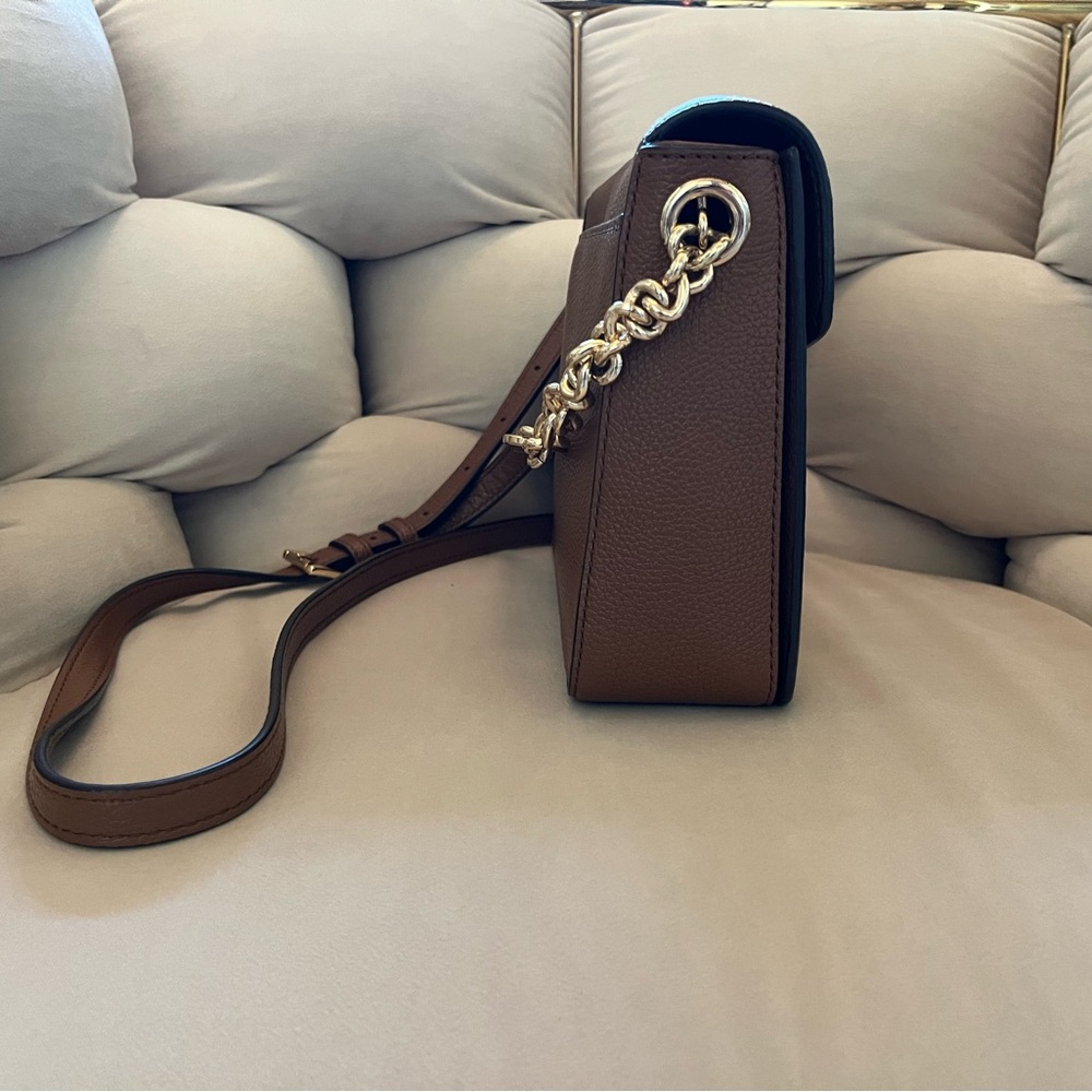 Michael Kors Leather Cognac Bag - Picture 3 of 9
